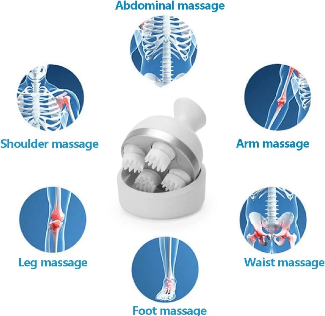 Electric Scalp Massager with 4 Tissue Kneading Node